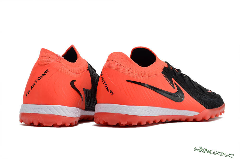 Men's Nike Phantom GX II Elite TF Artificial Turf Low-Tops Football Shoes - Red/Black/White 6