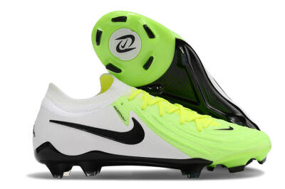 Men's Nike Phantom Luna Elite NU FG Firm Ground Low-Tops Football Boots - Green/White/Black