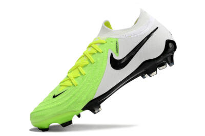 Men's Nike Phantom Luna Elite NU FG Firm Ground Low-Tops Football Boots - Green/White/Black