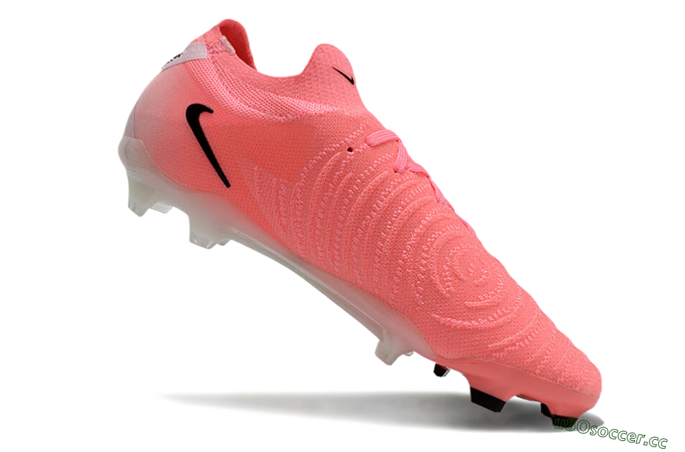 Men's Nike Phantom Luna Elite FG Firm Ground Low-Tops Football Boots - Pink/Black 4