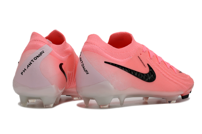 Men's Nike Phantom Luna Elite FG Firm Ground Low-Tops Football Boots - Pink/Black