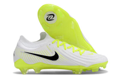 Men's Nike Phantom Luna Elite NU FG Firm Ground Low-Tops Football Boots - White/Yellow/Black