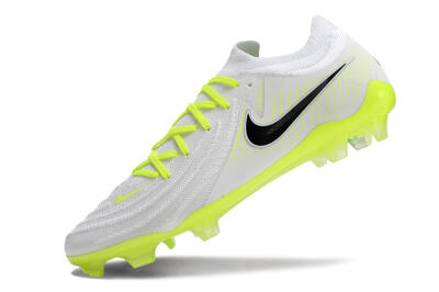 Men's Nike Phantom Luna Elite NU FG Firm Ground Low-Tops Football Boots - White/Yellow/Black