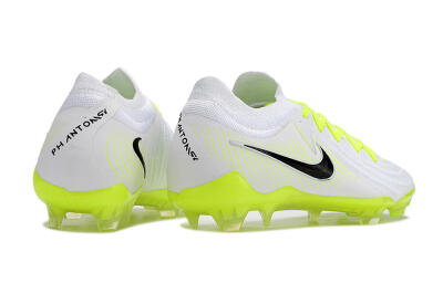 Men's Nike Phantom Luna Elite NU FG Firm Ground Low-Tops Football Boots - White/Yellow/Black