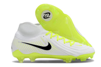 Men's Nike Phantom Luna Elite NU FG Firm Ground Low-Tops Football Boots - White/Yellow/Black