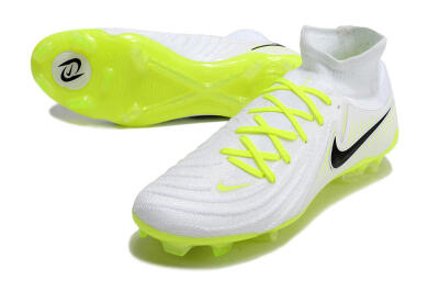 Men's Nike Phantom Luna Elite NU FG Firm Ground Low-Tops Football Boots - White/Yellow/Black