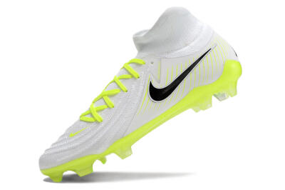 Men's Nike Phantom Luna Elite NU FG Firm Ground Low-Tops Football Boots - White/Yellow/Black
