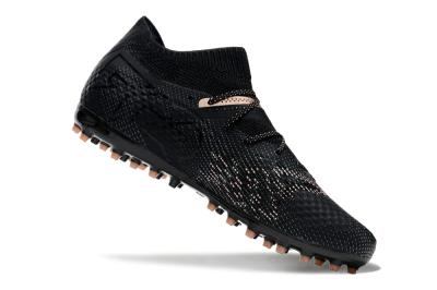 Men's Puma Future Ultimate MG Multi Ground Low-Tops Football Boots - Black/Blue/Gold