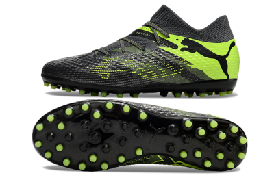 Men's Puma Future Ultimate MG Multi Ground Low-Tops Football Boots - Black/Yellow