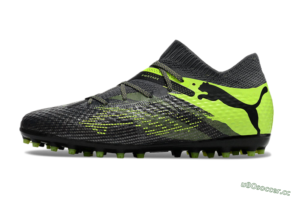 Men's Puma Future Ultimate MG Multi Ground Low-Tops Football Boots - Black/Yellow 0