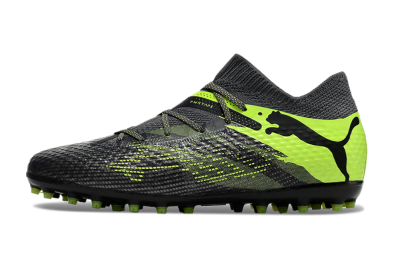 Men's Puma Future Ultimate MG Multi Ground Low-Tops Football Boots - Black/Yellow