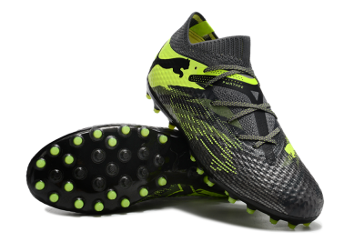 Men's Puma Future Ultimate MG Multi Ground Low-Tops Football Boots - Black/Yellow