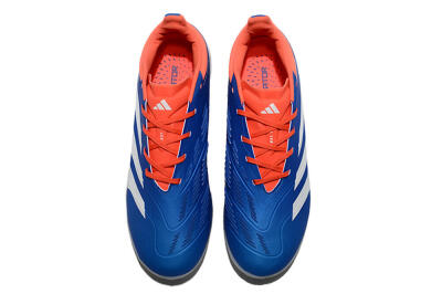Unisex Adidas Predator 24 Elite TF Artificial Turf Low-Tops Football Shoes - Blue/Red/White