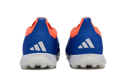 Unisex Adidas Predator 24 Elite TF Artificial Turf Low-Tops Football Shoes - Blue/Red/White
