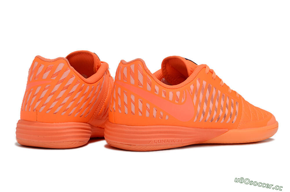 Unisex Nike Lunar Gato 2 IC Indoor & Futsal Low-Tops Football Shoes - Red/Black 6