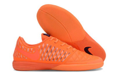 Unisex Nike Lunar Gato 2 IC Indoor & Futsal Low-Tops Football Shoes - Red/Black