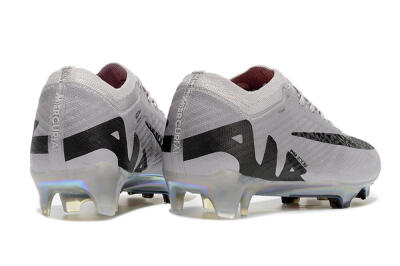 Unisex Nike Air Zoom Mercurial Vapor 15 Elite FG Firm Ground Low-Tops Football Boots - Grey/Black/Gold