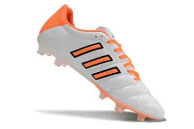 Men's Adidas AdiPure 11Pro X PD25 Trx FG Firm Ground Low-Tops Football Boots - White/Orange/Black