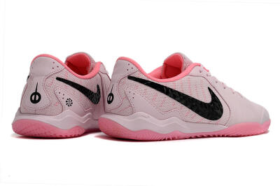 Men's Nike Tiempo Legend 10 Academy IC Indoor & Futsal Low-Tops Football Shoes - Pink/Black