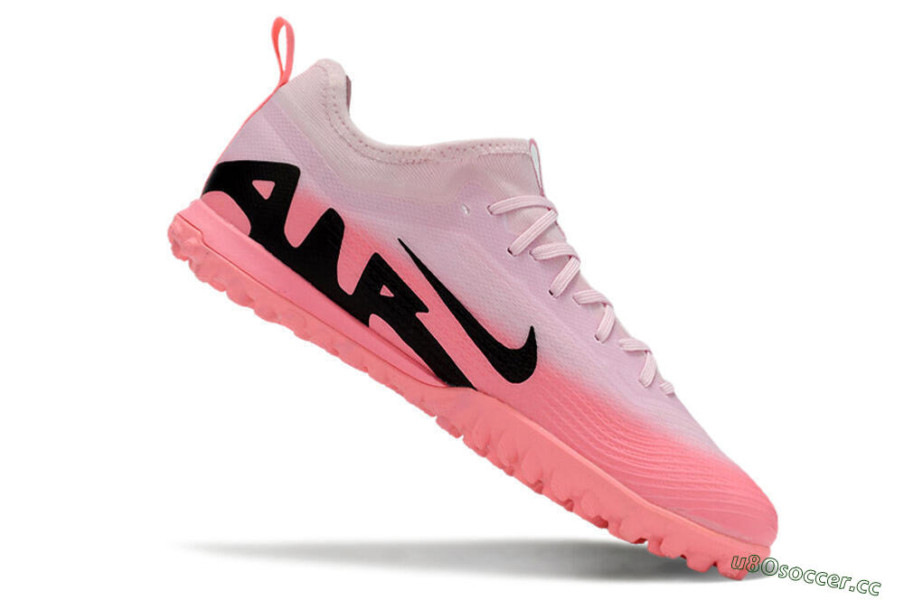 Men's Nike Air Zoom Mercurial Vapor 15 Pro TF Artificial Turf Low-Tops Football Shoes - Pink/Black 4