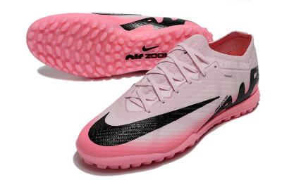 Men's Nike Air Zoom Mercurial Vapor 15 Elite TF Artificial Turf Low-Tops Football Shoes - Pink/Black
