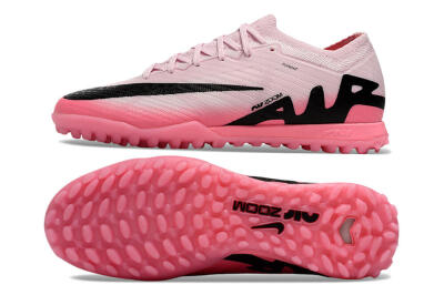 Men's Nike Air Zoom Mercurial Vapor 15 Elite TF Artificial Turf Low-Tops Football Shoes - Pink/Black