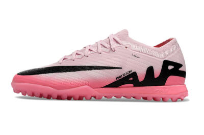 Men's Nike Air Zoom Mercurial Vapor 15 Elite TF Artificial Turf Low-Tops Football Shoes - Pink/Black