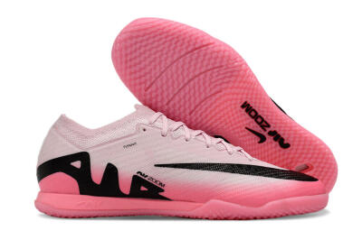 Men's Nike Air Zoom Mercurial Vapor 15 Elite IC Indoor & Futsal Low-Tops Football Shoes - Pink/Black