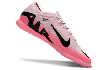 Men's Nike Air Zoom Mercurial Vapor 15 Elite IC Indoor & Futsal Low-Tops Football Shoes - Pink/Black