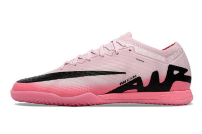 Men's Nike Air Zoom Mercurial Vapor 15 Elite IC Indoor & Futsal Low-Tops Football Shoes - Pink/Black