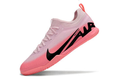 Men's Nike Air Zoom Mercurial Vapor 15 Pro IC Indoor & Futsal Low-Tops Football Shoes - Pink/Black