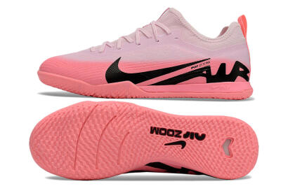 Men's Nike Air Zoom Mercurial Vapor 15 Pro IC Indoor & Futsal Low-Tops Football Shoes - Pink/Black