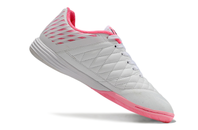 Men's Nike Lunar Gato 2 IC Indoor & Futsal Low-Tops Football Shoes - White/Pink/Black