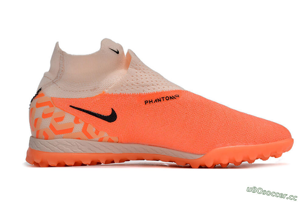 Unisex Nike Phantom GX Elite DF Link TF Artificial Turf High-Tops Football Shoes - Pink/Black/Purple 4