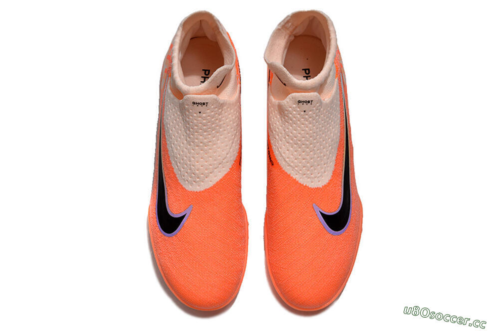 Unisex Nike Phantom GX Elite DF Link TF Artificial Turf High-Tops Football Shoes - Pink/Black/Purple 6