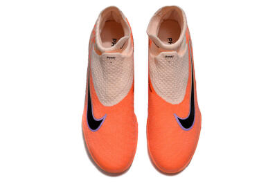 Unisex Nike Phantom GX Elite DF Link TF Artificial Turf High-Tops Football Shoes - Pink/Black/Purple
