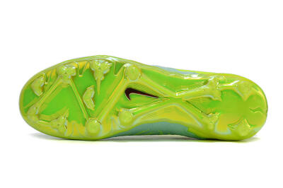 Men's Nike Phantom GX Elite FG Firm Ground Low-Tops Football Boots - Green/Yellow/Red