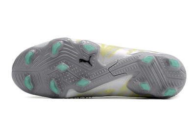 Men's Puma Future Ultimate FG Firm Ground Low-Tops Football Boots - White/Black