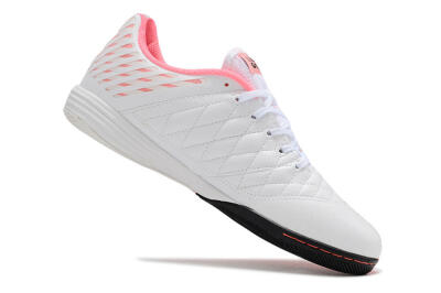 Unisex Nike Lunar Gato 2 IC Indoor & Futsal Low-Tops Football Shoes - White/Pink/Black