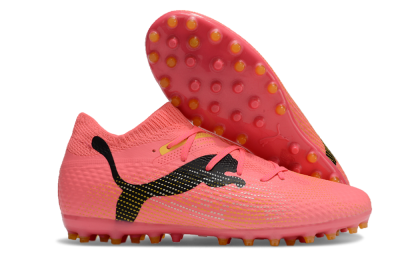 Men's Puma Future Ultimate MG Multi Ground Low-Tops Football Boots - Red/Black/Yellow