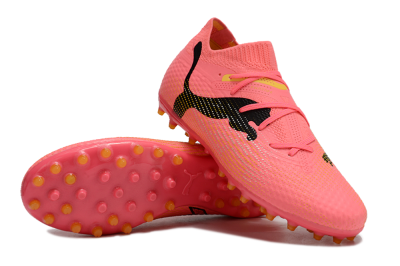 Men's Puma Future Ultimate MG Multi Ground Low-Tops Football Boots - Red/Black/Yellow