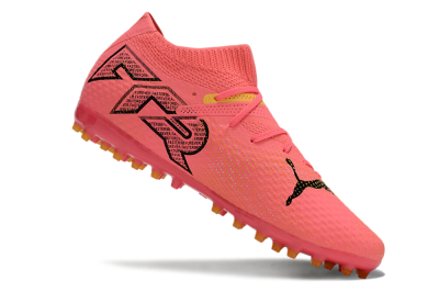 Men's Puma Future Ultimate MG Multi Ground Low-Tops Football Boots - Red/Black/Yellow
