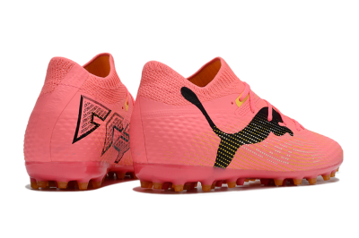 Men's Puma Future Ultimate MG Multi Ground Low-Tops Football Boots - Red/Black/Yellow