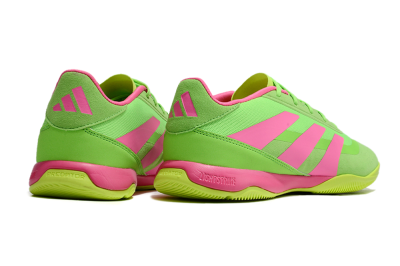 Men's Adidas Predator 24 Elite IC Indoor & Futsal Low-Tops Football Shoes - Yellow/Pink
