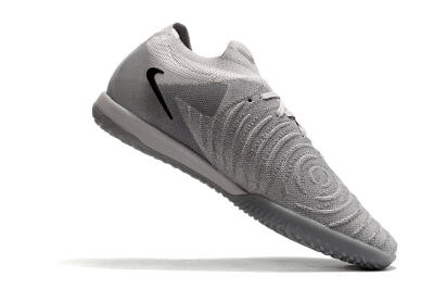 Men's Nike Phantom GX 2 Elite IC Indoor & Futsal Low-Tops Football Shoes - Grey/Black