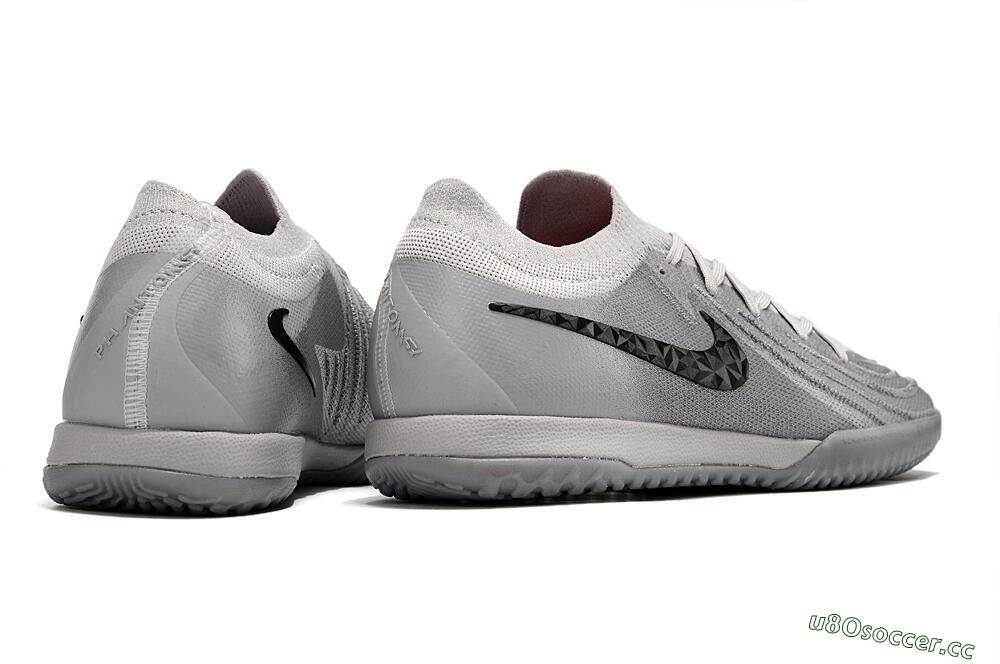 Men's Nike Phantom GX 2 Elite IC Indoor & Futsal Low-Tops Football Shoes - Grey/Black 6