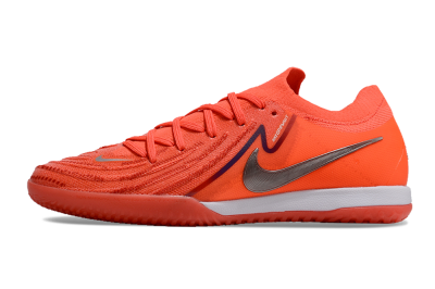 Men's Nike Phantom GX 2 Elite IC Indoor & Futsal Low-Tops Football Shoes - Red/Silver/Blue