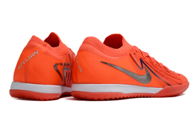 Men's Nike Phantom GX 2 Elite IC Indoor & Futsal Low-Tops Football Shoes - Red/Silver/Blue