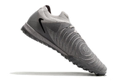 Men's Nike Phantom GX 2 Elite TF Artificial Turf Low-Tops Football Shoes - Grey/Black