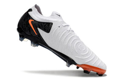 Men's Nike Phantom Luna Elite NU FG Firm Ground Low-Tops Football Boots - White/Black/Red
